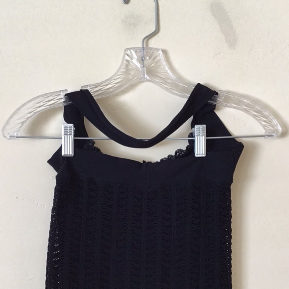 Guess by Marciano Bodycon Dress Halter Black Eyele… - Picture 4 of 5